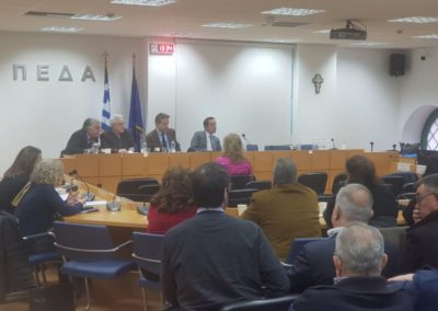 Ενημερωτική Συνάντηση στην ΠΕΔΑ για την εφαρμογή της Δίχρονης Υποχρεωτικής Προσχολικής Εκπαίδευσης