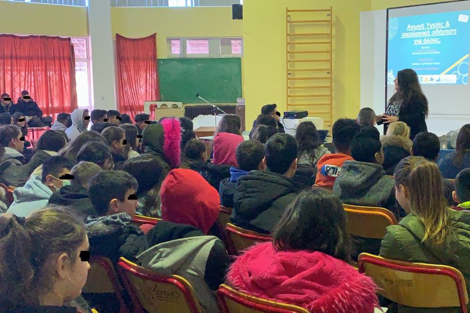 Ενημέρωση για την Οδική Ασφάλεια στους μαθητές του 3ου Γυμνασίου Ασπροπύργου