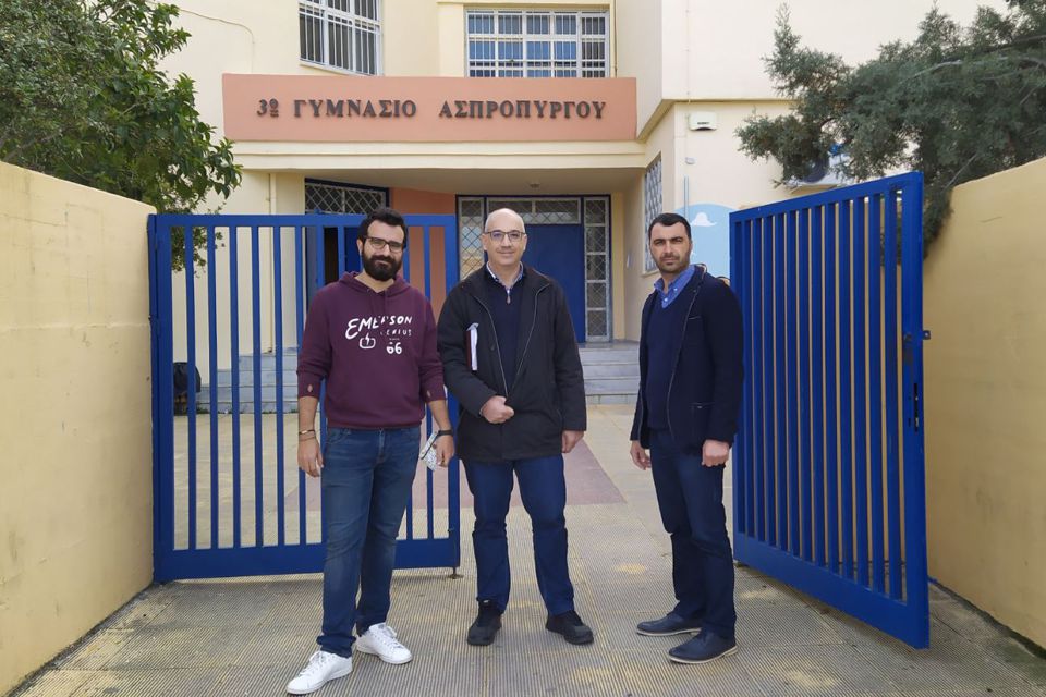 Αποκατάσταση Αλεξικέραυνων σε Σχολεία του Δήμου Ασπροπύργου