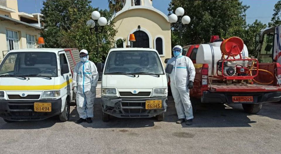 Σε πλήρη εφαρμογή: Μέτρα και Δράσεις Πρόληψης κατά του Κορωνοϊού στον Δήμο Ασπροπύργου