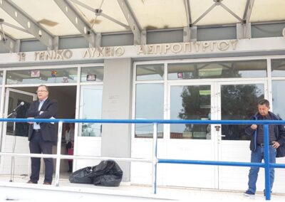 Ο Δήμος Παρών, Δίπλα στους Μαθητές με την Επανέναρξη των Μαθηματών της Γ’ Λυκείου