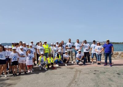 Ο Ο.Α.Φ.Ν.Τ.Η. μαζί με Εθελοντές Αθλητικών Συλλόγων της πόλης καθάρισαν την Παραλία Ασπροπύργου