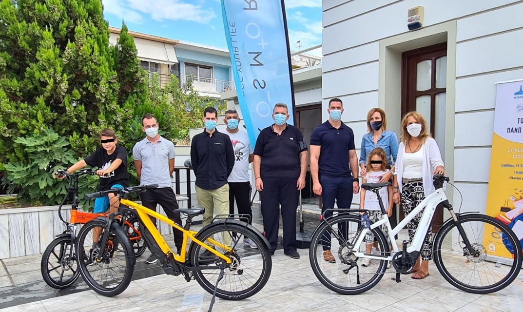 Έκθεση Ηλεκτρικού Ποδηλάτου στο Ρολόι της πόλης