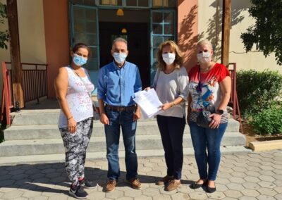 Υπεγράφη η πρώτη σύμβαση Εθελοντή Σχολικού Τροχονόμου στο 5ο Δημοτικό Ασπροπύργου