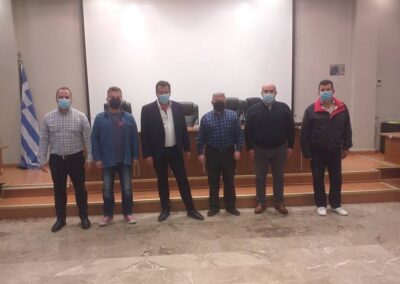 Συνάντηση Γενικών Γραμματέων Δυτικής Αττικής με τον Μιχάλη Χρηστάκη