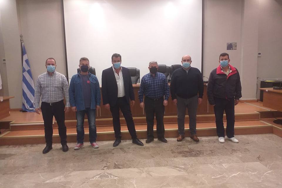 Συνάντηση Γενικών Γραμματέων Δυτικής Αττικής με τον Μιχάλη Χρηστάκη