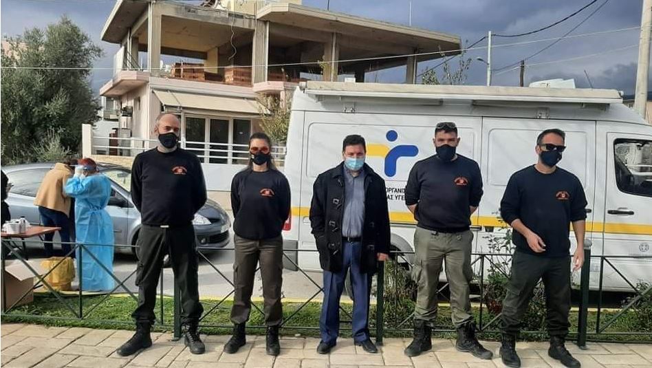 Σταθερή και Αμείωτη η παρουσία της Δημοτικής Αρχής στα Rapid Test του ΕΟΔΥ