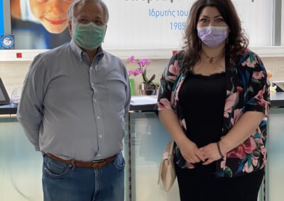 Συνάντηση της Αντιδημάρχου Κοινωνικής Προστασίας, Παιδείας, Πολιτισμού & Νεολαίας του Δήμου Ασπροπύργου κα Σοφία Μαυρίδη με τον Πρόεδρο του Οργανισμού «Το Χαμόγελο του Παιδιού» κ. Κώστα Γιαννόπουλο