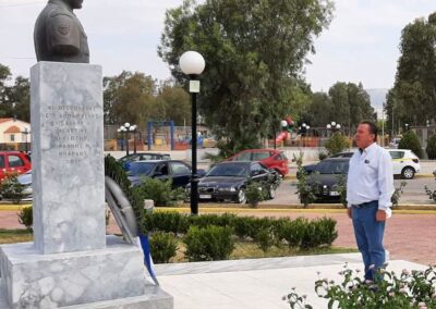 Ο Δήμαρχος Ασπροπύργου τίμησε τους  ήρωες της 20ης Ιουλίου του 1974