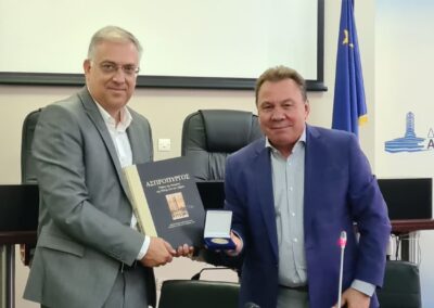 Η πρώτη επίσκεψη του Υπουργού Προστασίας του Πολίτη, κ. Τάκη Θεοδωρικάκου μετά την ανάληψη των καθηκόντων του, στον Δήμο Ασπροπύργου.