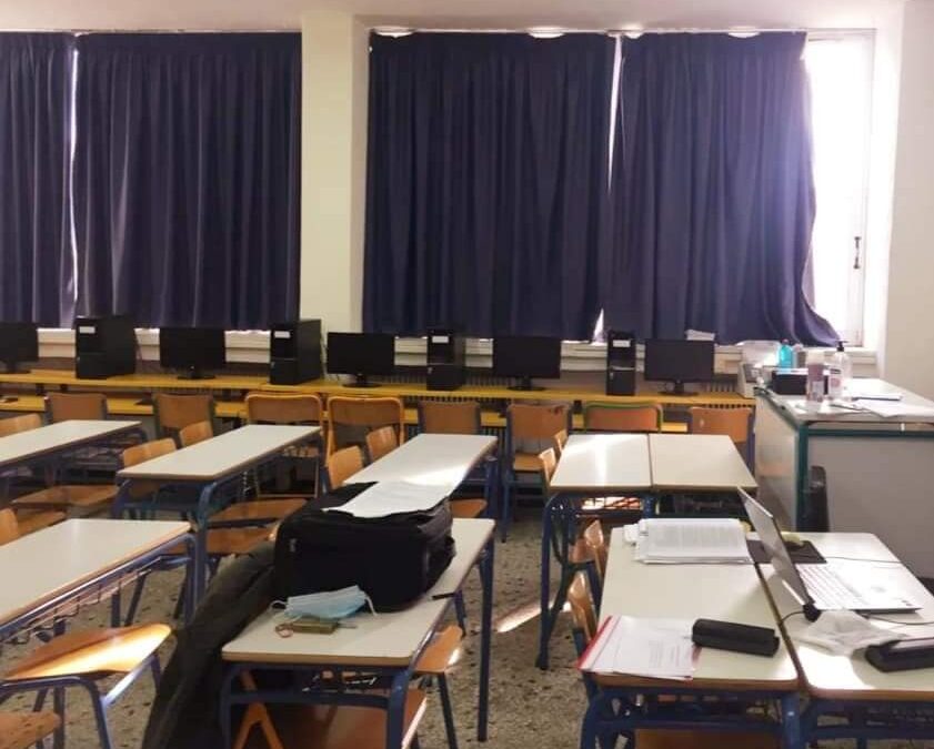 Ολοκληρώθηκε η ανάπλαση στις υποδομές του 1ου Γυμνασίου Ασπροπύργου