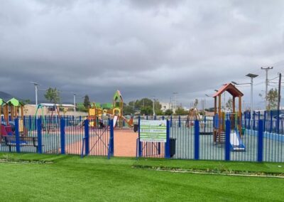 Παραδόθηκε στους δημότες του Ασπρόπυργου  καινούργια Παιδική Χαρά  στα Γερμανικά