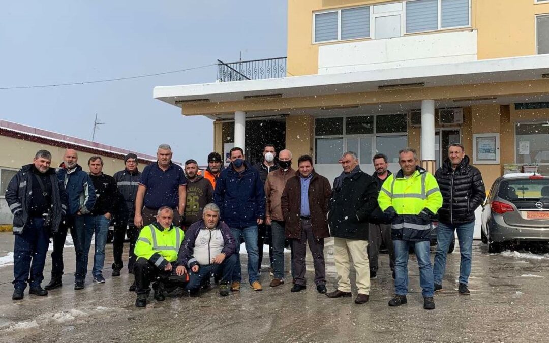Αποτελεσματικός ο Δήμος Ασπροπύργου  απέναντι στην κακοκαιρία «ΕΛΠΙΔΑ»