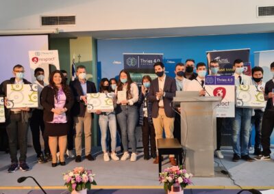 Το 1ο Βραβείο απέσπασε το ΕΠΑΛ Ασπροπύργου στο Μαθητικό Διαγωνισμό THRIES 4.0 HACKATHON
