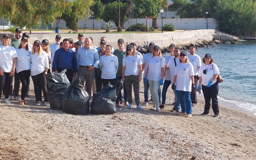 Μια ακόμη Εθελοντική – Περιβαλλοντική Δράση στην παραλία  Ασπροπύργου