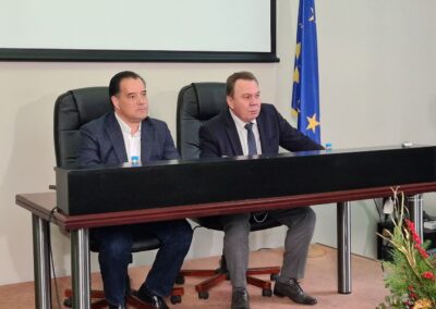 Ο Δήμαρχος Ασπροπύργου Νίκος Μελετίου υποδέχθηκε τον Υπουργό Ανάπτυξης και Επενδύσεων Άδωνι Γεωργιάδη