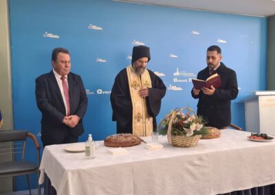 Κοπή Πρωτοχρονιάτικης Πίτας για  τον Δήμο Ασπροπύργου