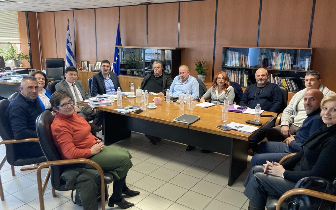 ΣΥΝΑΝΤΗΣΗ ΤΩΝ ΑΝΤΙΔΗΜΑΡΧΩΝ ΠΕΡΙΒΑΛΛΟΝΤΟΣ & ΠΟΛΙΤΙΚΗΣ ΠΡΟΣΤΑΣΙΑΣ ΜΕ ΤΟΝ ΑΝΤΙΠΕΡΙΦΕΡΕΙΑΡΧΗ ΔΥΤΙΚΗΣ ΑΤΤΙΚΗΣ