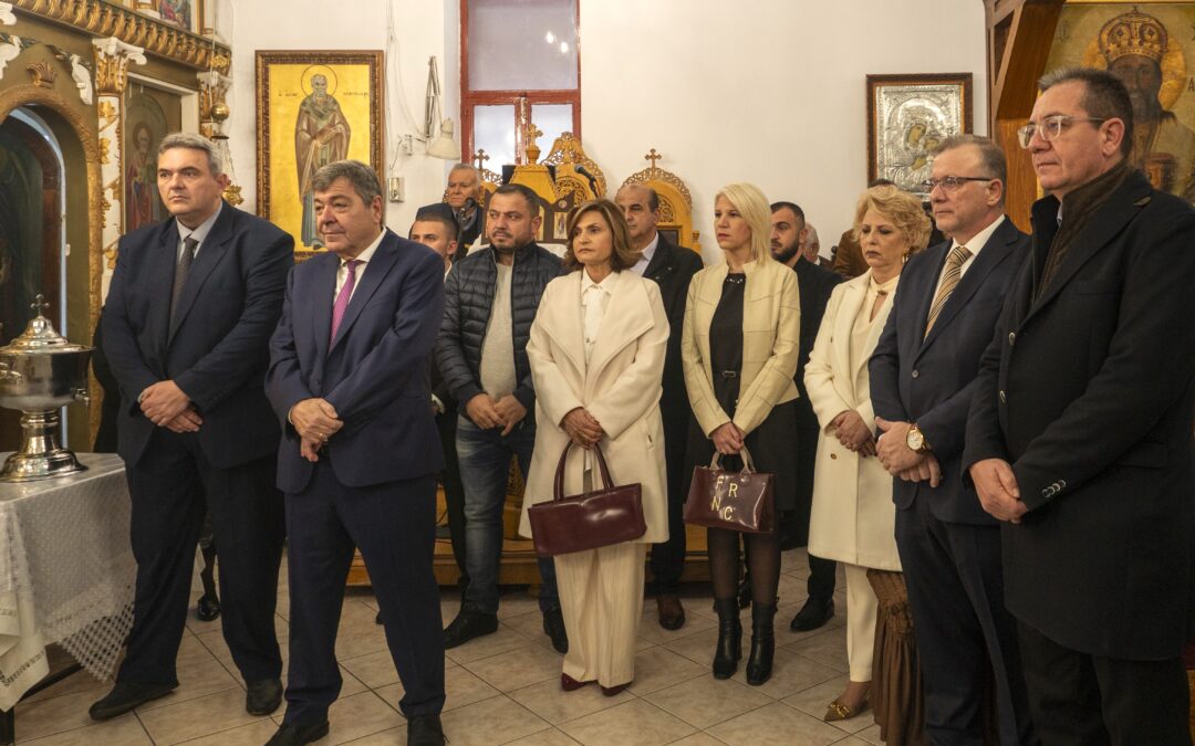 Με μεγαλοπρέπεια και θρησκευτική κατάνυξη ο εορτασμός των Θεοφανείων και ο Αγιασμός των Υδάτων.