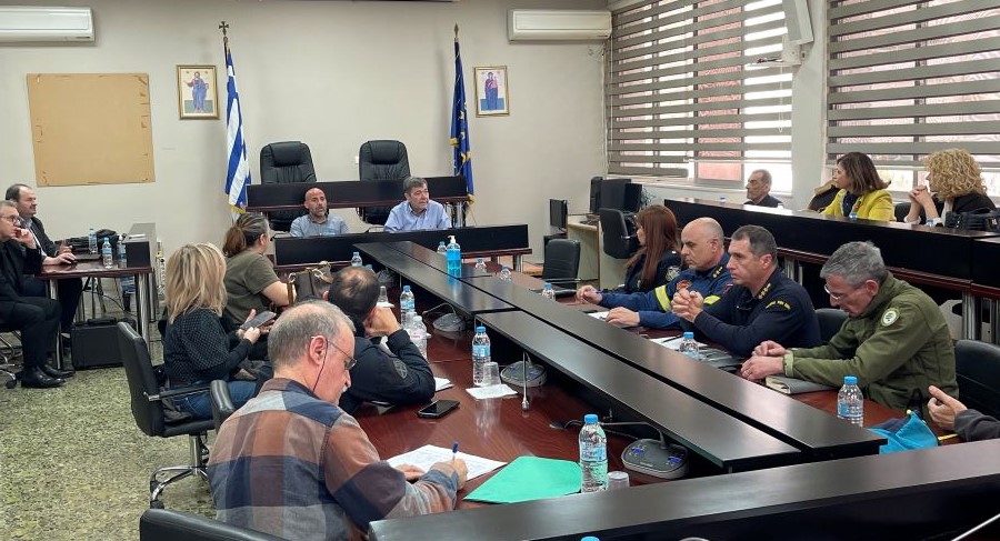Σύσκεψη Τοπικού Επιχειρησιακού Συντονιστικού Οργάνου Πολιτικής Προστασίας Δήμου Ασπροπύργου εν όψει της αντιπυρικής Περιόδου