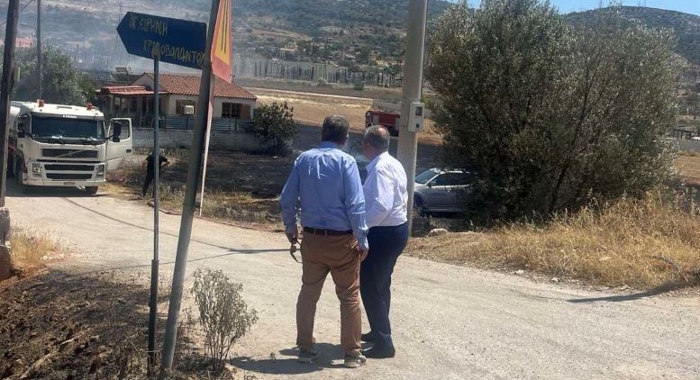 Άμεση και Συντονισμένη Αντιμετώπιση Πυρκαγιάς στην Περιοχή Νεόκτιστα Ασπροπύργου