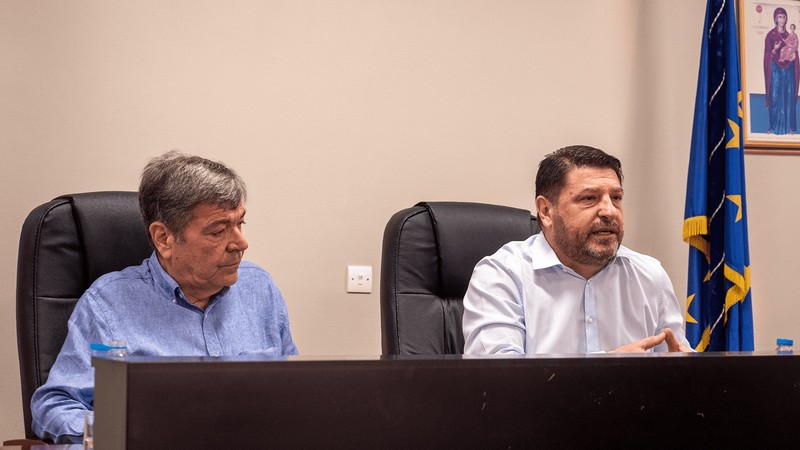Επίσκεψη του Περιφερειάρχη Αττικής Νίκου Χαρδαλιά στον Δήμο Ασπροπύργου