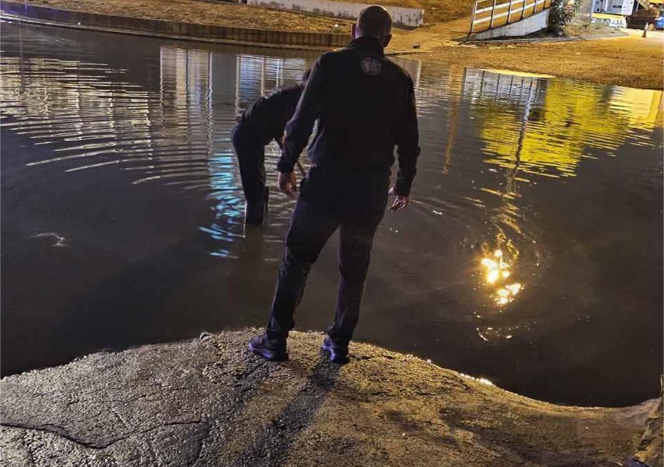 Άμεση επέμβαση της Πολιτικής Προστασίας του Δήμου Ασπροπύργου για την αποκατάσταση της κυκλοφορίας στην Εθνική Οδό
