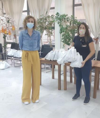 Διανομή υγειονομικού υλικού από τον Ο.Α.Φ.Ν.Τ.Η. σε Αθλητικούς Συλλόγους της πόλης