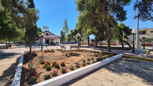 Ευπρεπισμός και καθαριότητα περιβάλλοντα χώρου Αγίας Παρασκευής
