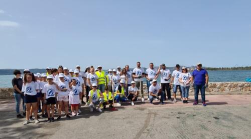 Ο Ο.Α.Φ.Ν.Τ.Η. μαζί με Εθελοντές Αθλητικών Συλλόγων της Πόλης Καθάρισαν την Παραλία Ασπροπύργου