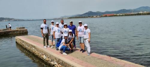 Ο Ο.Α.Φ.Ν.Τ.Η. μαζί με Εθελοντές Αθλητικών Συλλόγων της Πόλης Καθάρισαν την Παραλία Ασπροπύργου