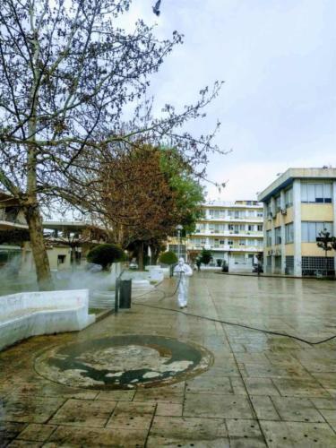 Πρόγραμμα Απολυμάνσεων σε Δημόσιους Χώρους στο Δήμο Ασπροπύργου