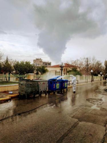 Πρόγραμμα Απολυμάνσεων σε Δημόσιους Χώρους στο Δήμο Ασπροπύργου