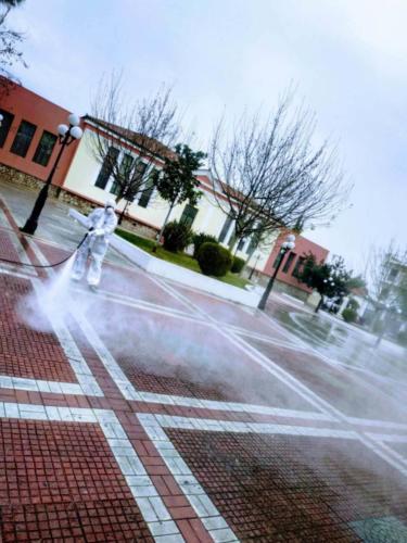 Πρόγραμμα Απολυμάνσεων σε Δημόσιους Χώρους στο Δήμο Ασπροπύργου