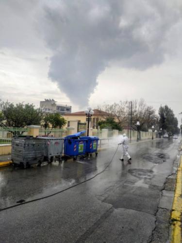 Πρόγραμμα Απολυμάνσεων σε Δημόσιους Χώρους στο Δήμο Ασπροπύργου
