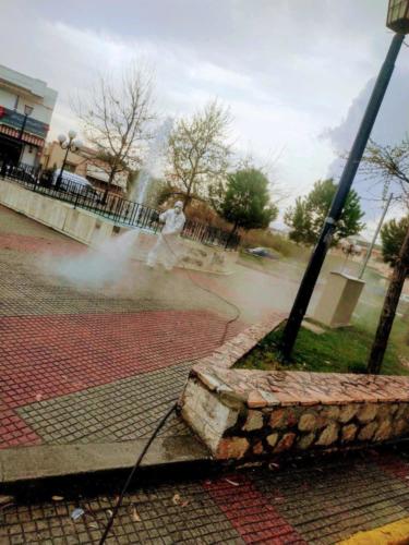 Πρόγραμμα Απολυμάνσεων σε Δημόσιους Χώρους στο Δήμο Ασπροπύργου